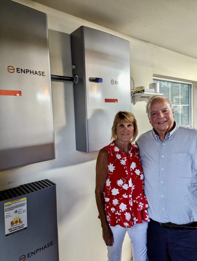 SOL Training installation — Patty and Brad