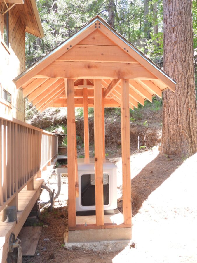 SOL Training installation — Snow shed TWAINE Harte